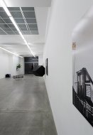 Demolition, Franz Amann, Yael Bartana, Monica Bonvicini, Sam Durant, Mark Hosking, Karl Kraus, Daniel Megerle, Nick Oberthaler, Hendrik Krawen, Olaf Nicolai, Constanze Ruhm, Hans Schabus, Misha Stroj, Installation Shot, Kerstin Engholm gallery, 2006/2007