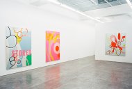 Hanspeter Hofmann, Installation Shot, Kerstin Engholm gallery, 2002