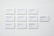 Yael Bartana, Summer Camp, Installation Shot, Kerstin Engholm gallery, 2008
