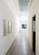 Yael Bartana, Summer Camp, Installation Shot, Kerstin Engholm gallery, 2008