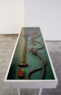 Constanze Ruhm, My_Never_Ending_Burial_Plot, Installation Shot, Kerstin Engholm gallery, 2010