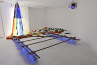 Eva Grubinger, Black Diamond Bay, Installation Shot, 2016, L 40 Kunstverein am Rosa-Luxemburg Platz, Berlin