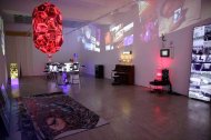 Jeannette Mohr/Claus Föttinger, bubbles carry a lot of weight, Installation Shot, Kerstin Engholm Galerie, 2017