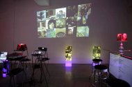Jeannette Mohr/Claus Föttinger, bubbles carry a lot of weight, Installation Shot, Kerstin Engholm Galerie, 2017
