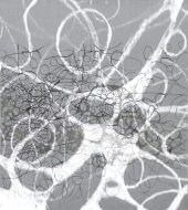Untitled, 2010, oil, acrylic, c-print on canvas, 180 × 150 cm