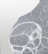Untitled, 2010, oil, acrylic, c-print on canvas, 180 × 150 cm