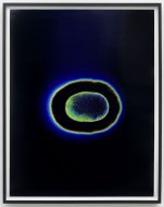 Jeremy Shaw, Transcendental Capacity (Leftfield - Melt, 1995), 2013, Kirlian Polaroid enlargement, framed, 124,7 x 96,7 cm, Original.