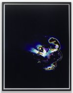 Jeremy Shaw, Unseen Potential, (Psilocybe Galindoi Sclerotica), 2013, Kirlian Polaroid enlargement, framed, 124,7 x 96,7 cm, Original.
