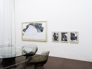 Hans Schabus, Alles muss in Flammen stehen, 2005, Installation Shot, Kerstin Engholm Galerie, Wien 