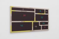 Hendrik Krawen, Legende Vers. II, 2015, Öl auf Leinwand, 45 x 80 cm