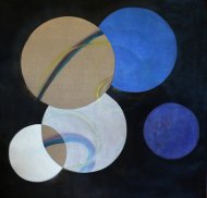 Untitled diagram, 2014, mixed material, 100 x 100 cm