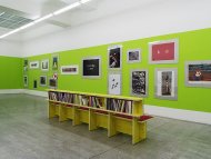 ONESTAR PRESS, the first five years, installation shot, Kerstin Engholm gallery, 2006