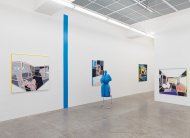 David Ben White, Outside Inside, 2016, Installation Shot, Kerstin Engholm Gallery, Vienna