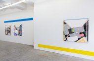 David Ben White, Outside Inside, 2016, Installation Shot, Kerstin Engholm Gallery, Vienna