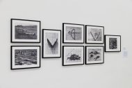 Luis Pazos, Transformaciones de masas en vivo, 1973/201, B/w photograph, 8 parts, each 30 x 30 cm
