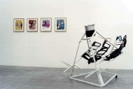 Darren Almond / Mark Hosking, Installationshot, Kerstin Engholm Galerie, 2000