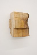 Kopf (Head), 2012, wood, 25 x 20 x 15 cm