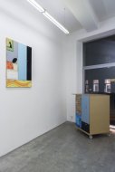 David Ben White - Living Room, Installation Shot, Kerstin Engholm Galerie, 2013