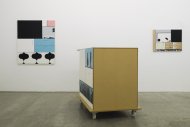 David Ben White - Living Room, Installation Shot, Kerstin Engholm Galerie, 2013