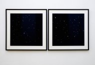 Angela Bulloch, Night Sky Print, 2008, Pigment print, Edition 3/3, Installation Shot, Kerstin Engholm Galerie, 2014