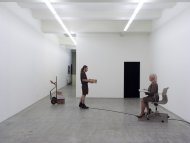 Richard Hoeck / John Miller, Something for Everybody, 2005, Installation Shot, Kerstin Engholm Galerie, Wien 