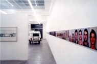 Hans Schabus, Der Passagier, 2000, Installation Shot, Kerstin Engholm Galerie, Wien