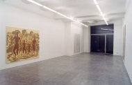 Natives, Tim Stoner, Installtionshot, Kerstin Engholm Galerie, 2001